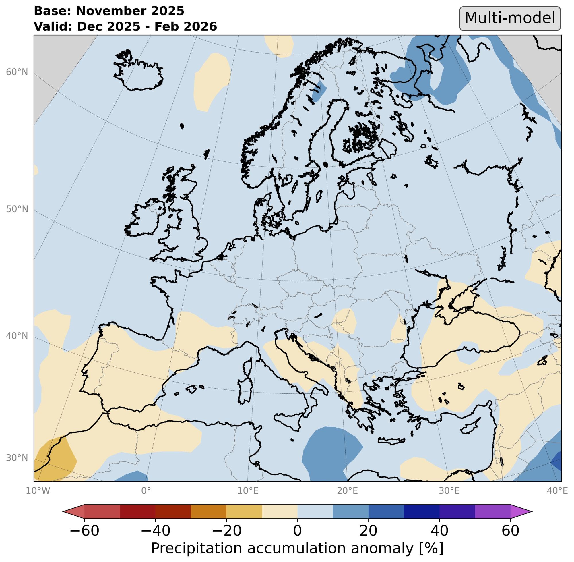 Climate outlook for the upcoming winter in Europe based on the seasonal - Percipitation.jpg